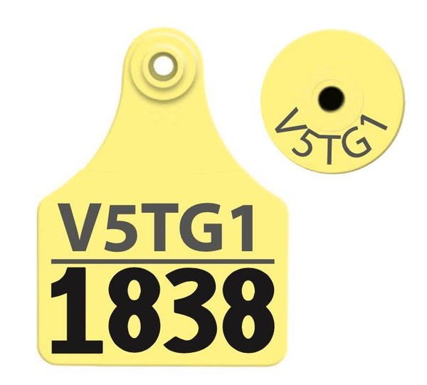 Allflex TPWD - Large Layout 2 - Yellow