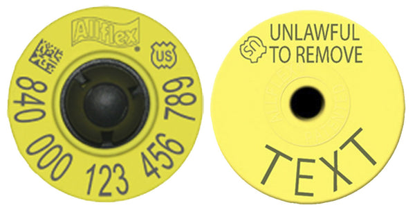 Allflex USDA FDX Lightweight EID Layout 2