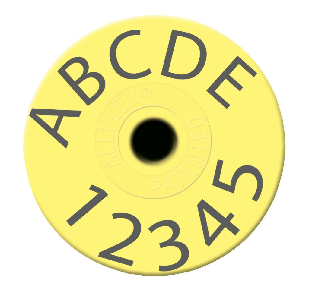 Allflex Allflex Small Male Layout 6 - Yellow